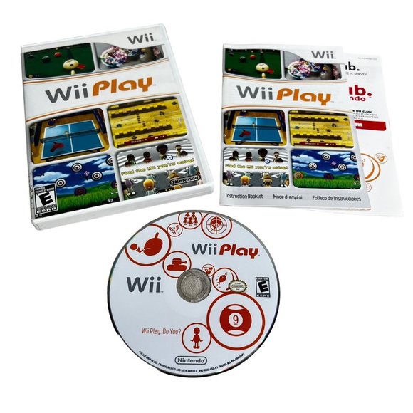Nintendo Video Games & Consoles Nintendo Wii Play Game With